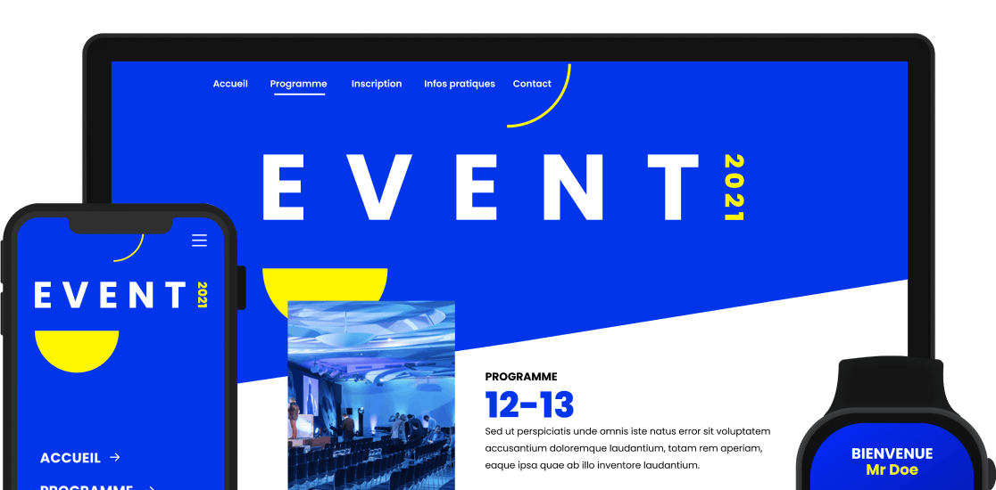 design event website