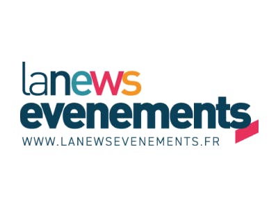 Logo La News Événements avec l’URL lanewsevenements.fr