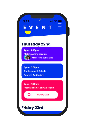 Engage event app EN