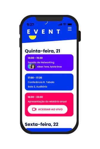 Engage event app PT