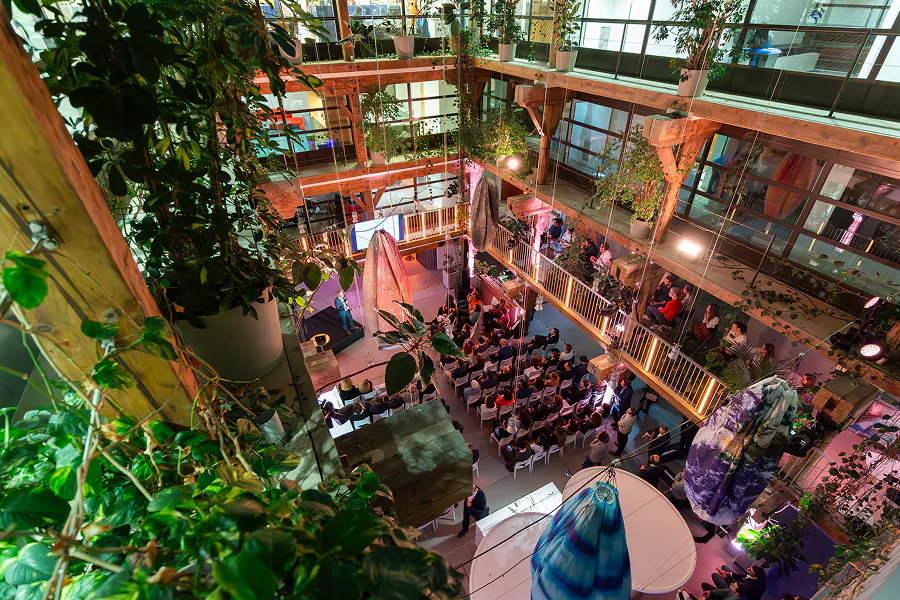 Attendees gathered for the plenary session at Grand Paris Aménagement's 2026 New Year reception, seamlessly managed with Digitevent's event management platform, from attendee registration and digital invitations to real-time on-site check-in.