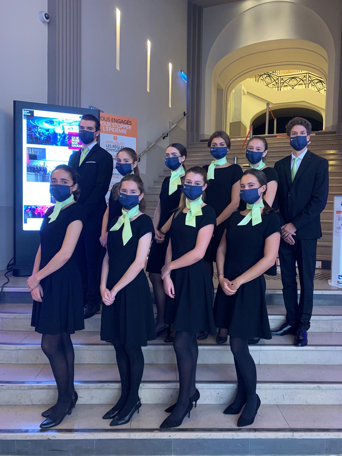 Hosts of a Digitevent event