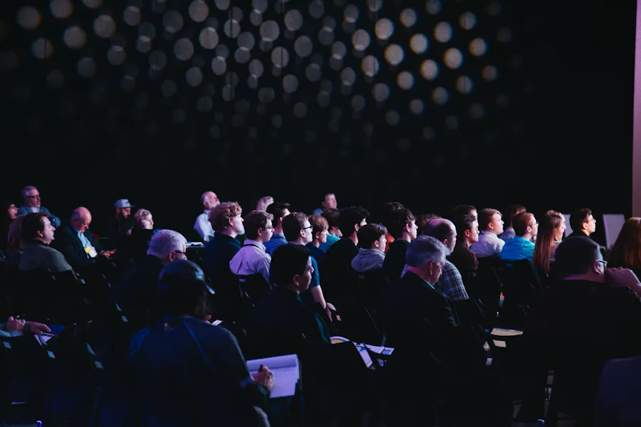 Foto einer Konferenz