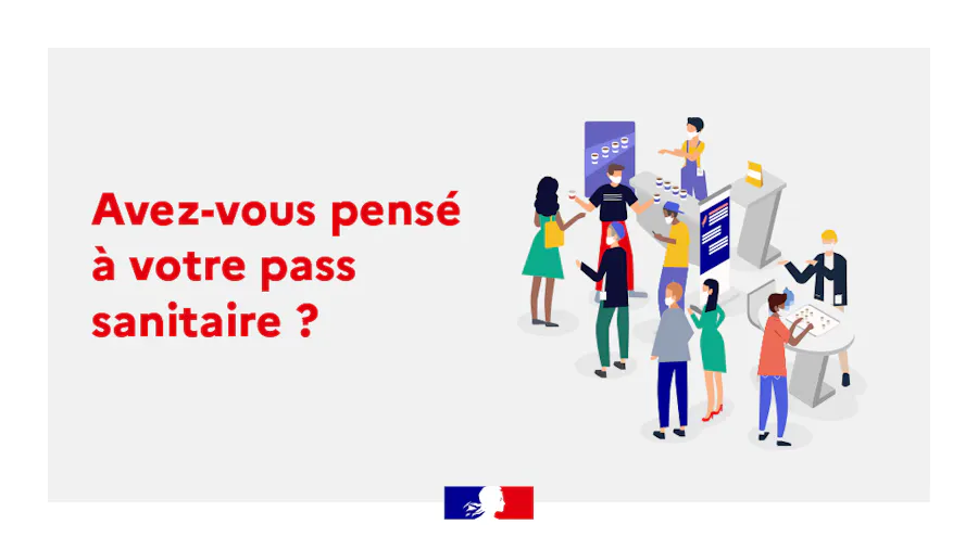 Affiche officielle Pass Sanitaire