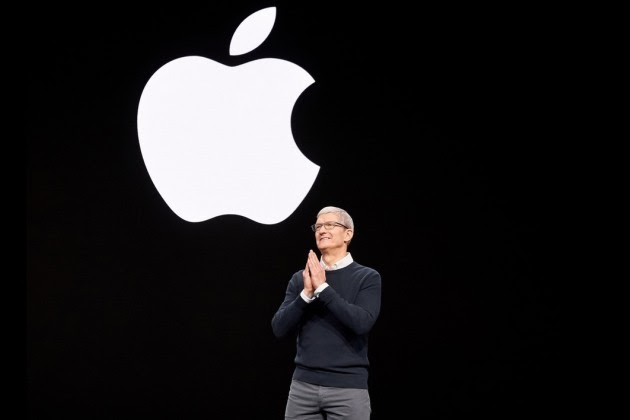 Tim cook at the Apple Keynote