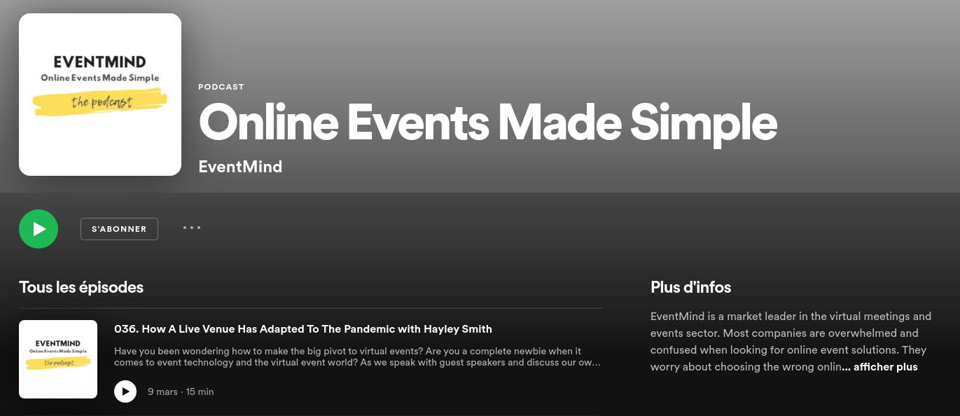 online events made simple 2021 podcast