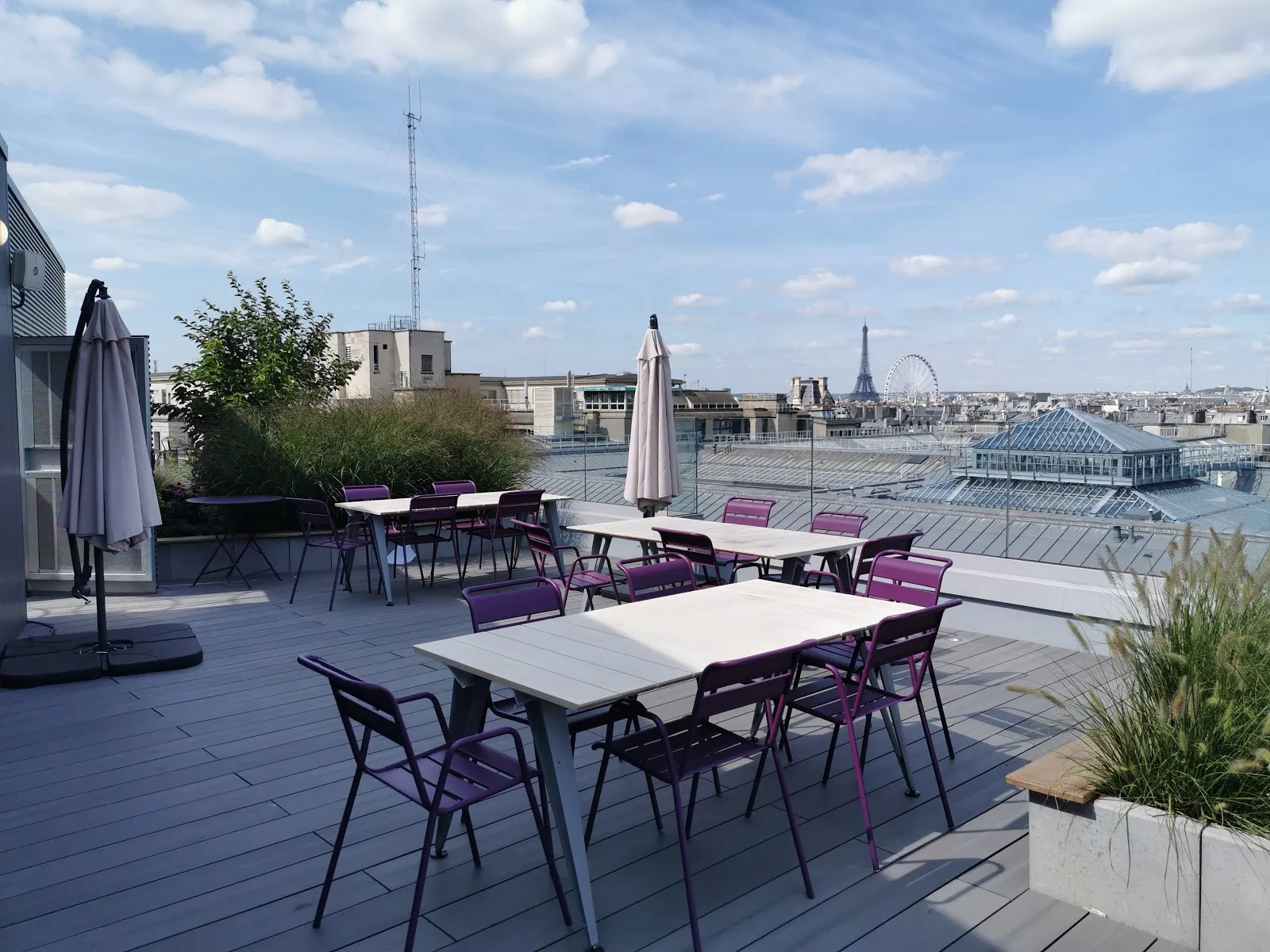 Photo de la terrasse d'Epoka