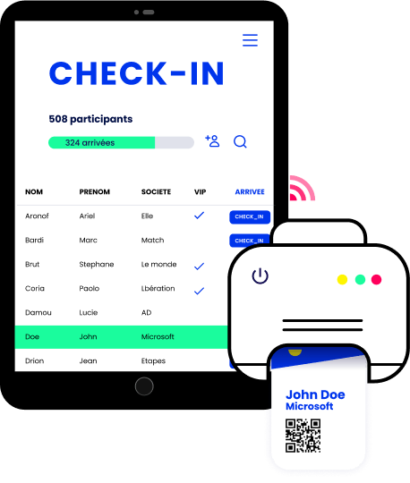 check in et crchás impressora