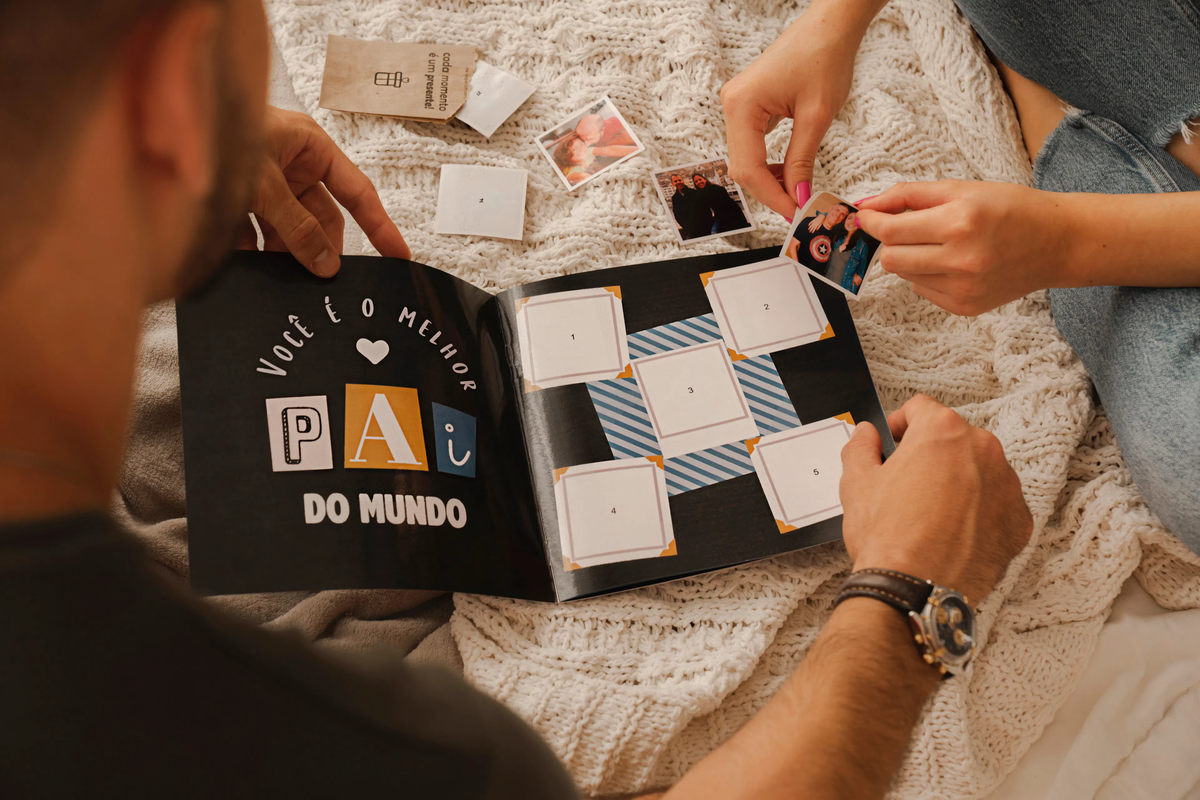 Álbum de Figurinha pra toda família 
