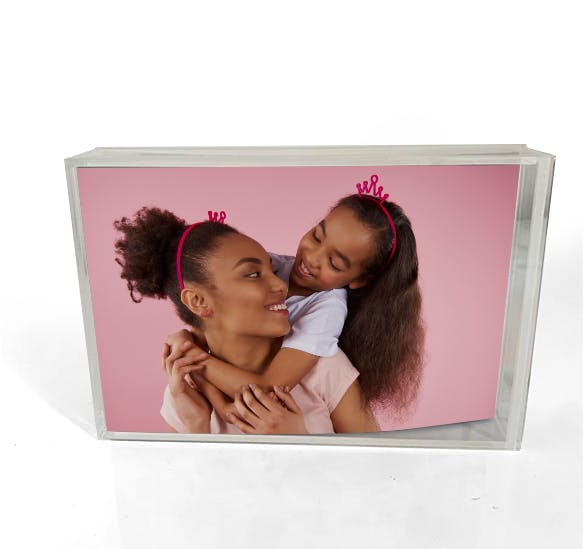 Caixa de Fotos Acrílica