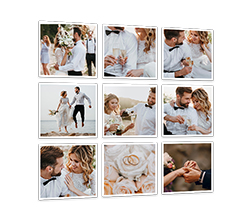 Ímã Quadrado - Casamento