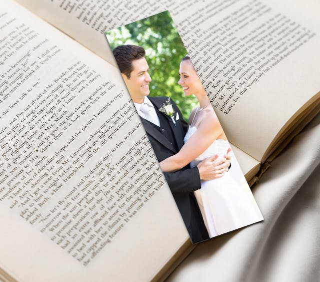 Marcador de Página - Casamento