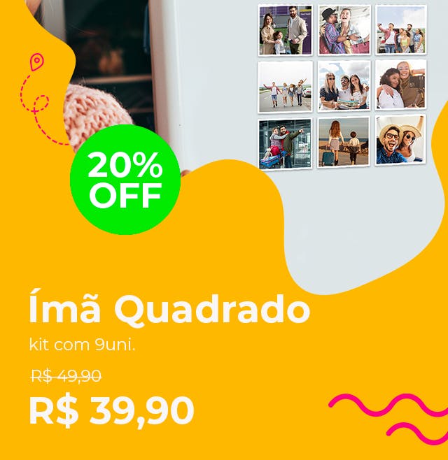 Ímã quadrado