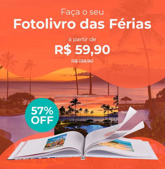 Fotolivro Plus das Férias