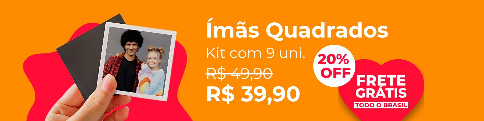 Ímã Quadrado