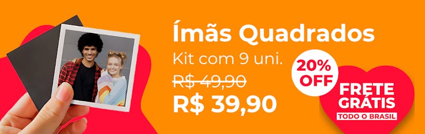 Ímã Quadrado