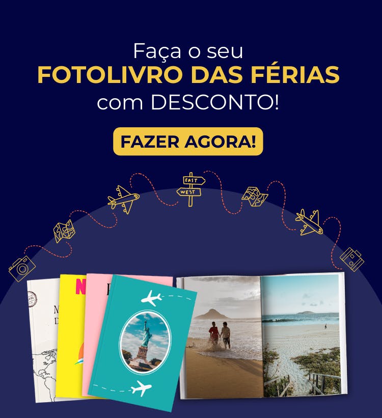 Fotolivro Plus :: Faça o seu Fotolivro das Férias!