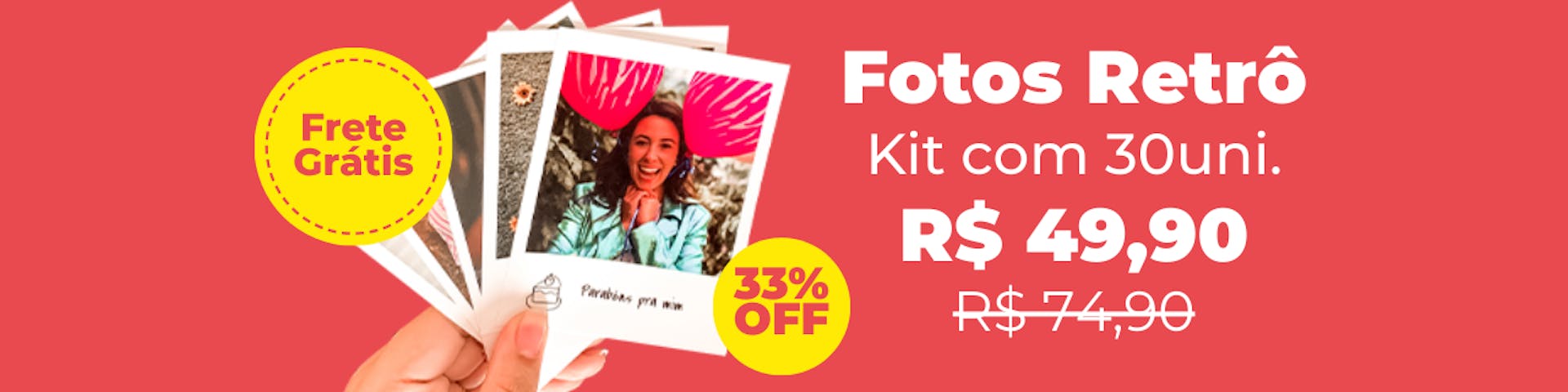 Fotos Retrô com Frete Grátis