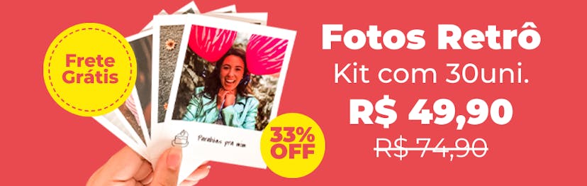 Fotos Retrô com Frete Grátis