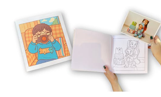 Fotolivro de Colorir