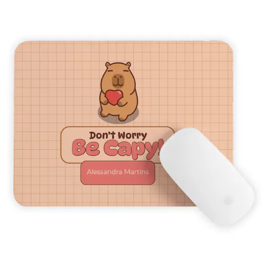 Mouse Pad Capivara