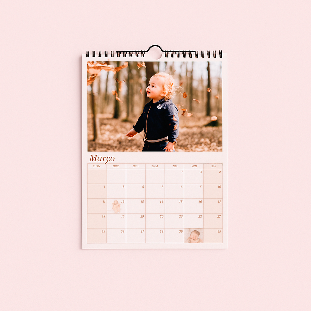 Calendário de Parede 