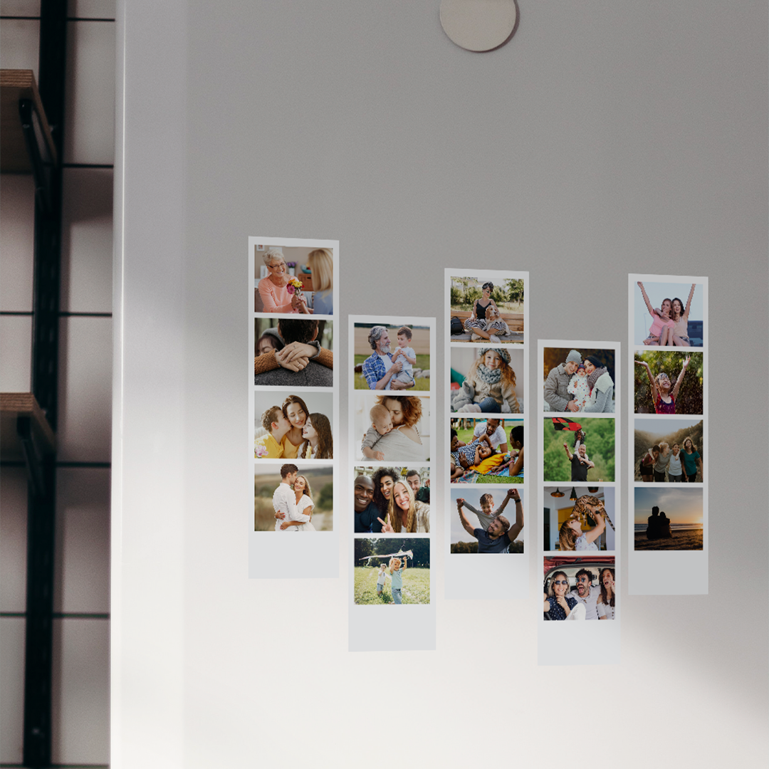 Ímã tirinhas de foto