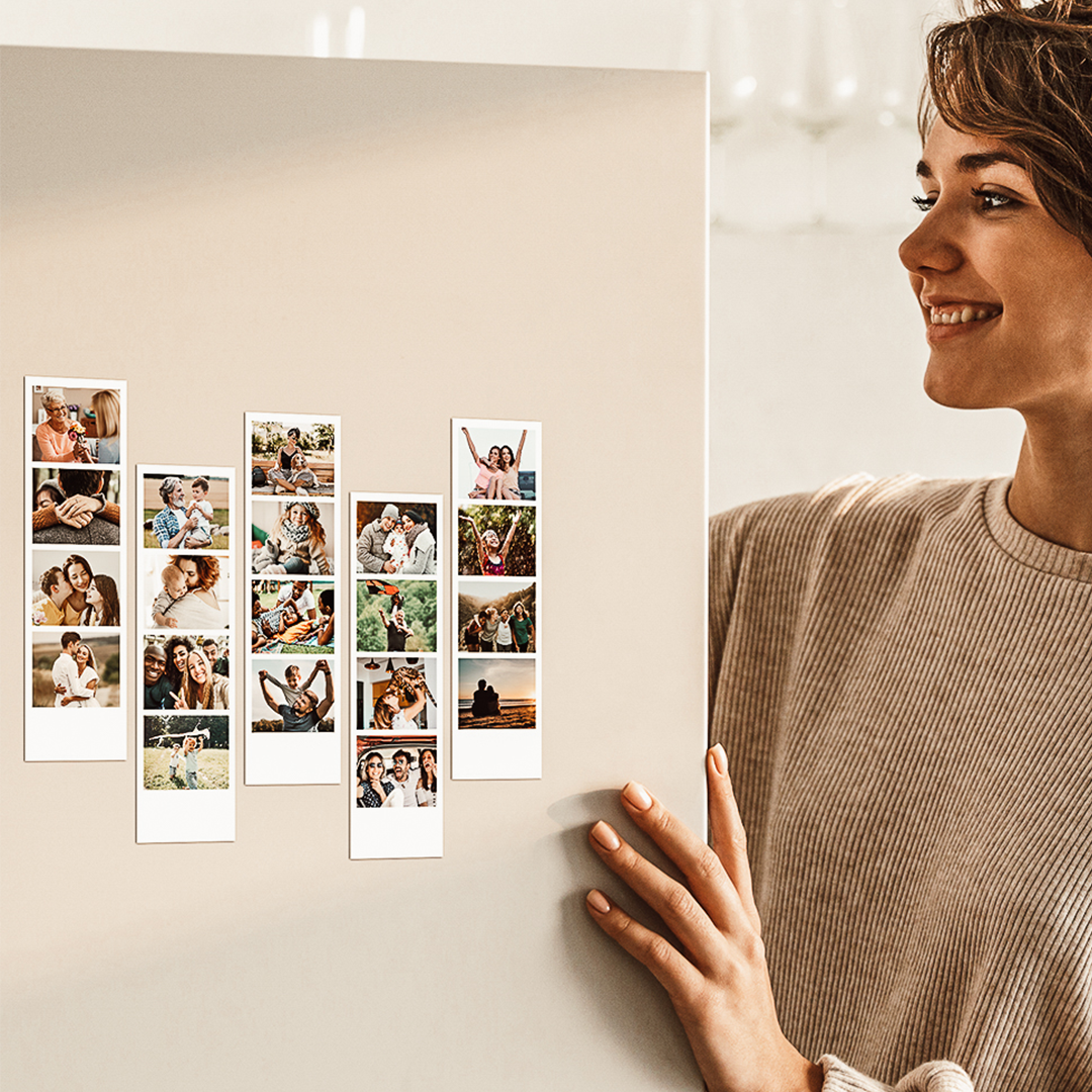 Ímã tirinhas de foto