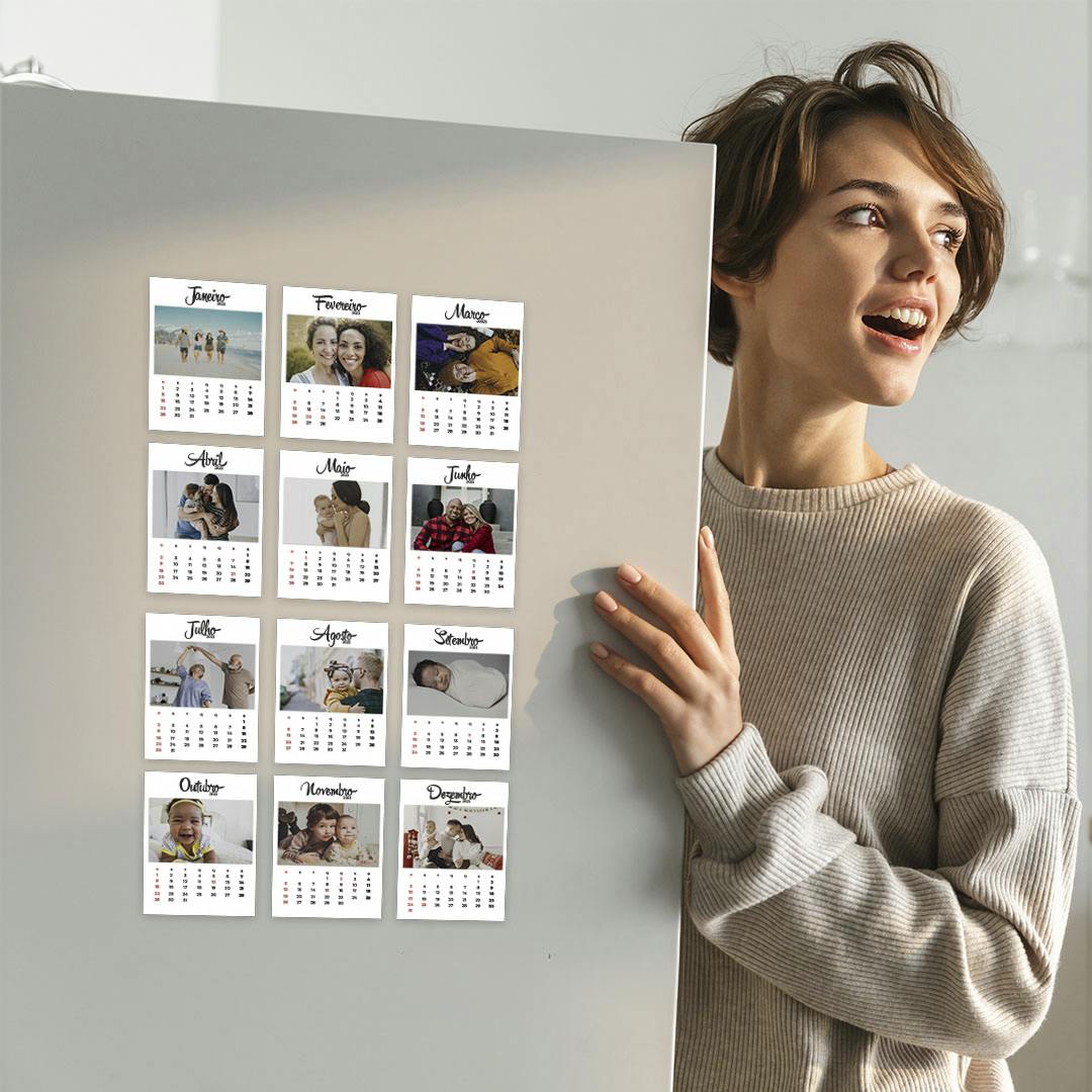 Calendário Ímã