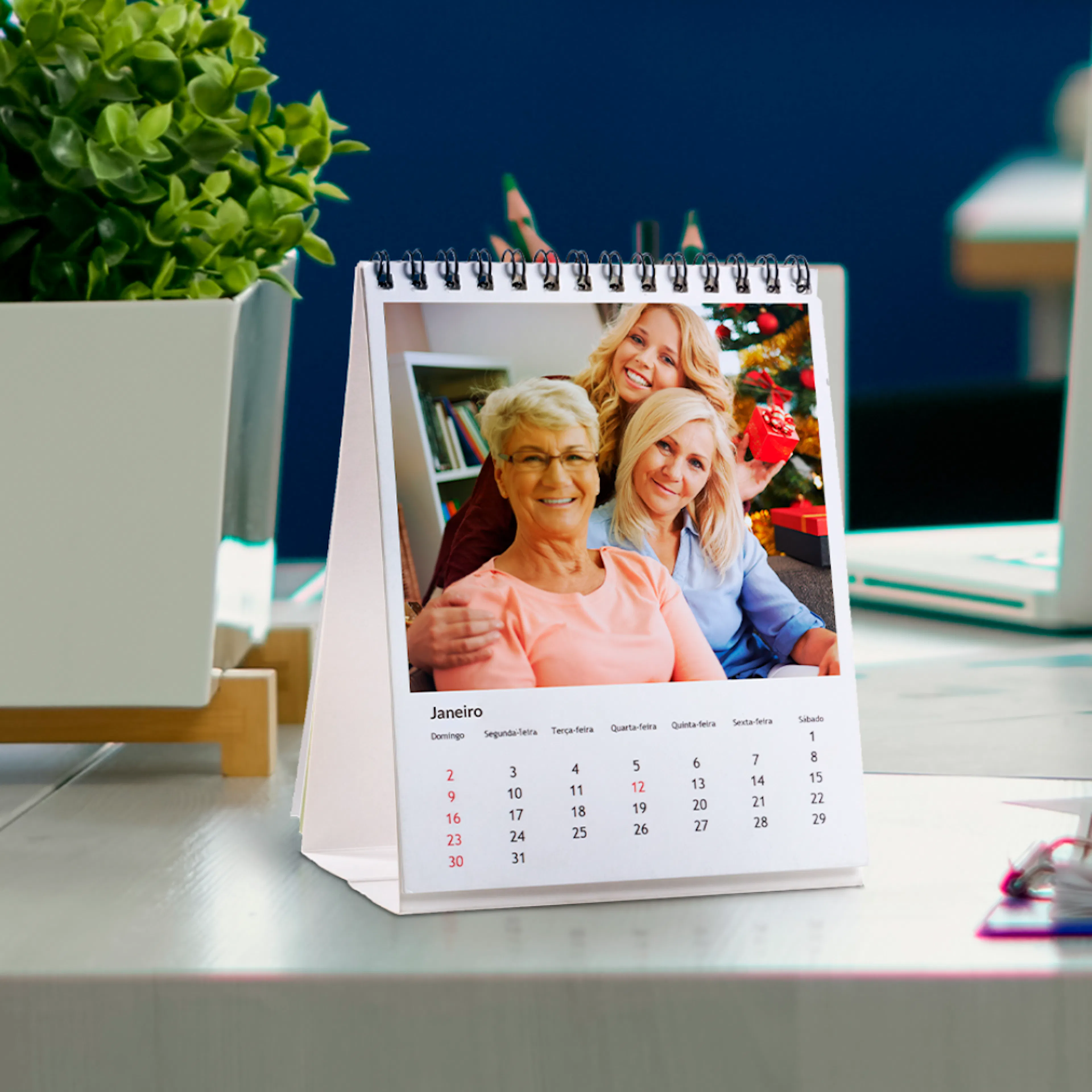 Calendário de Mesa