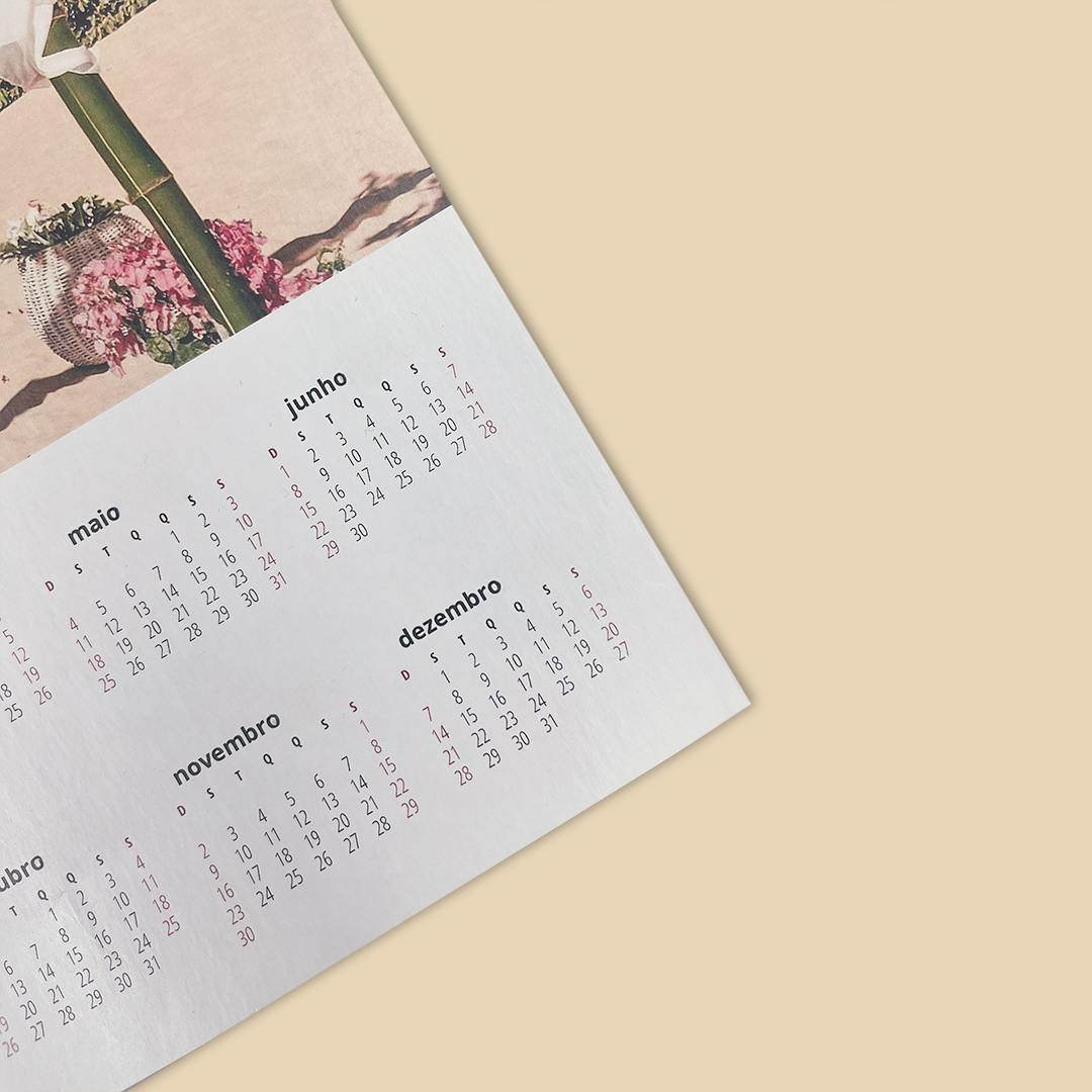 Calendário Pôster