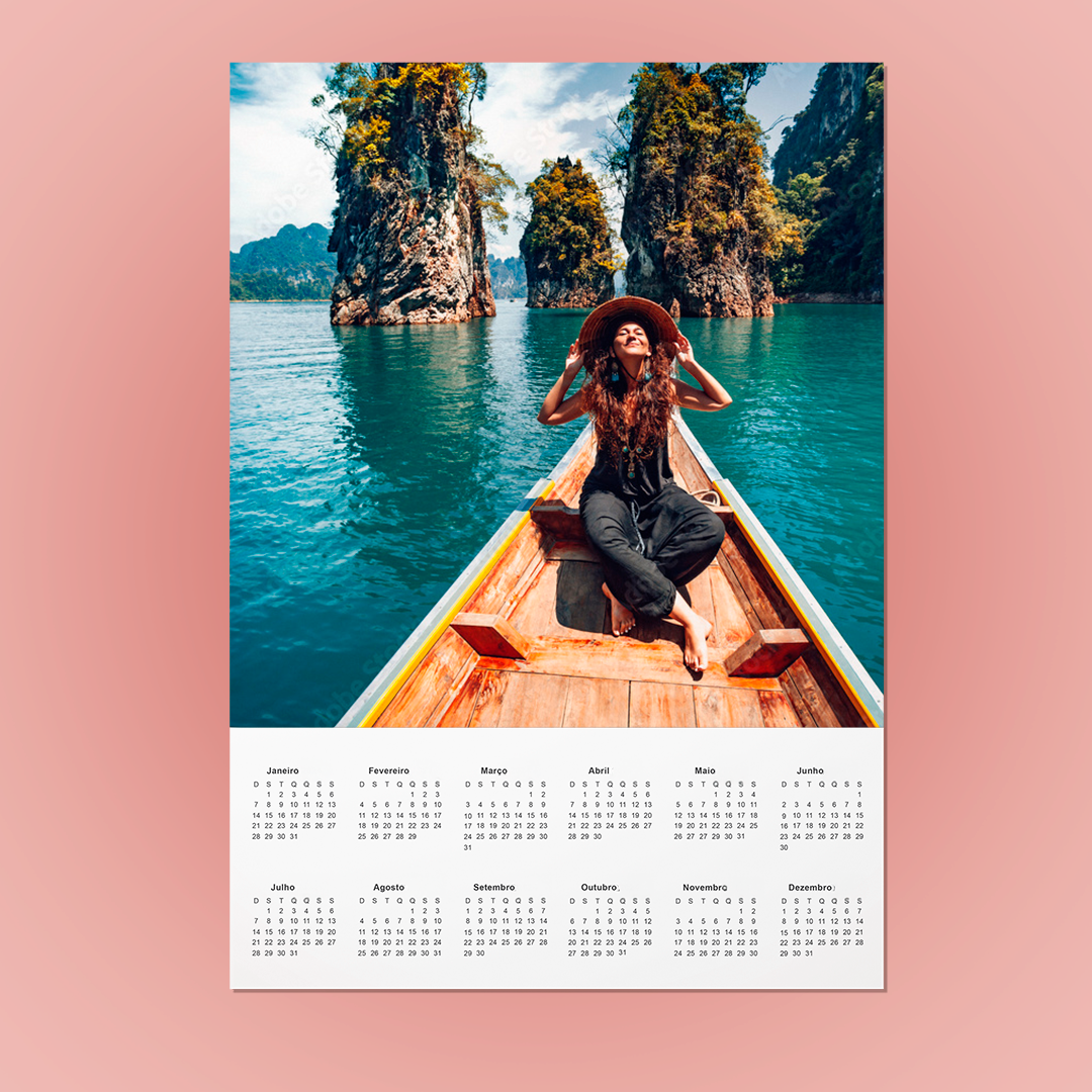 Calendário Pôster 