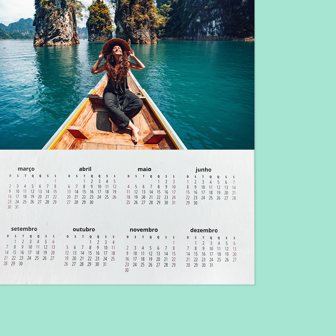 Calendário Pôster