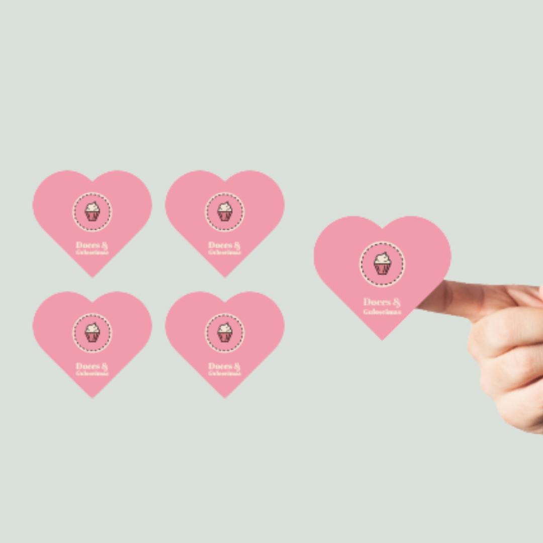 Fotos Autocolantes Coração