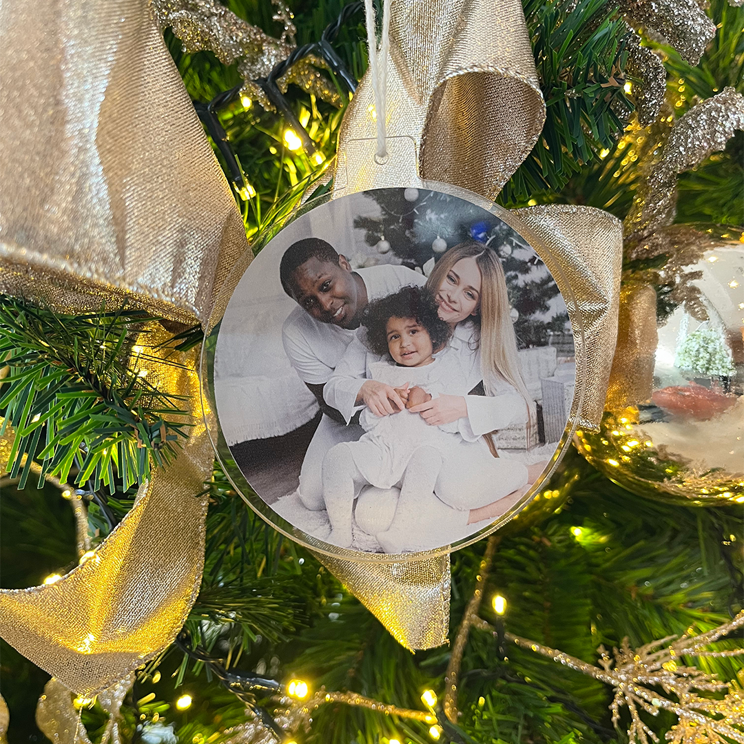 Enfeites de Natal de Acrílico