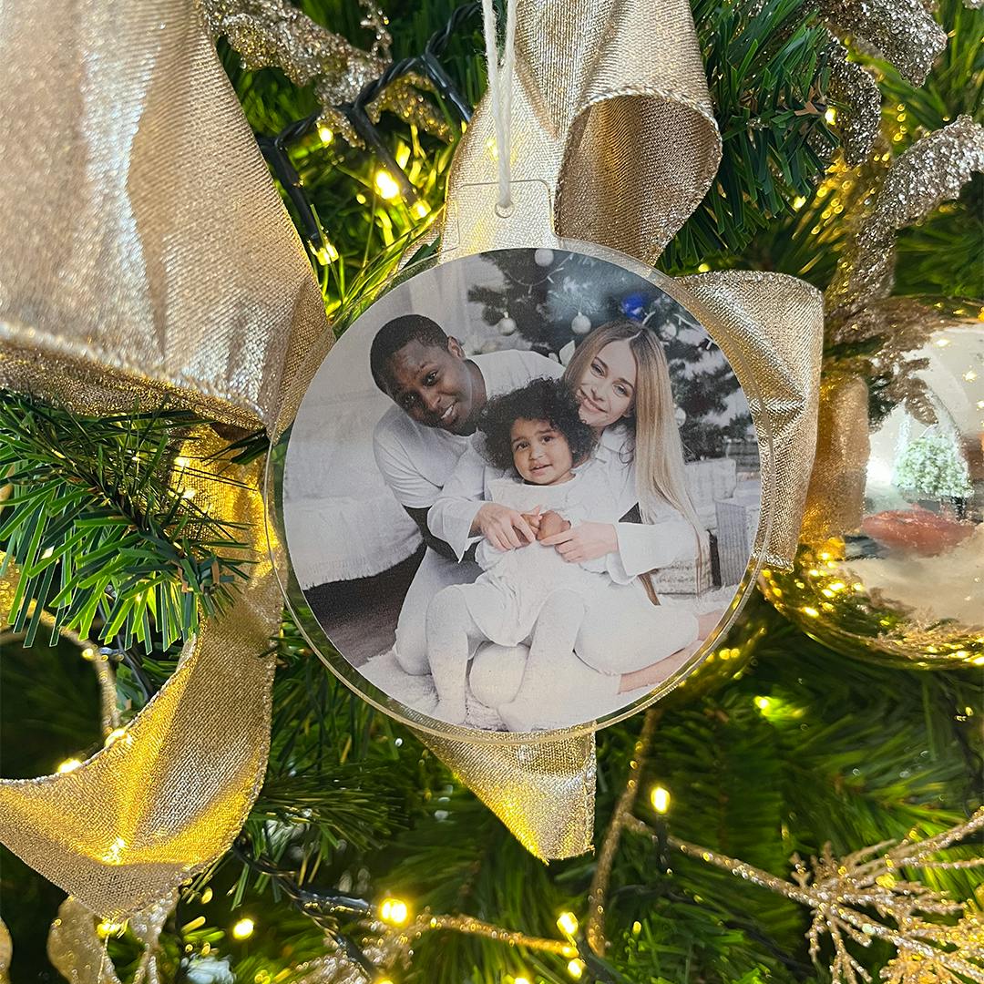 Enfeites de Natal de Acrílico