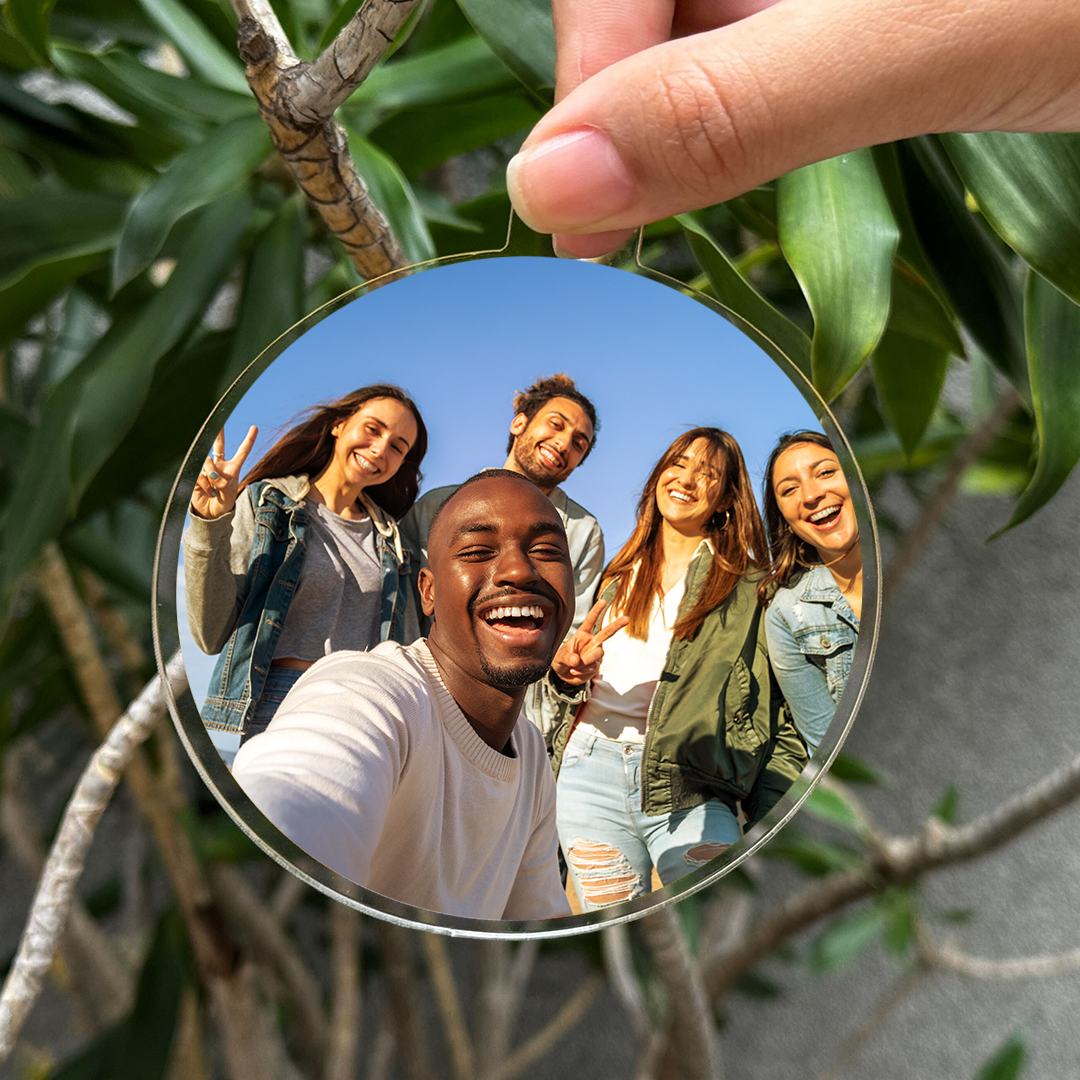 Enfeites de Natal de Acrílico