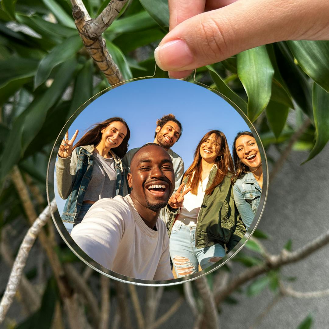 Enfeites de Natal de Acrílico