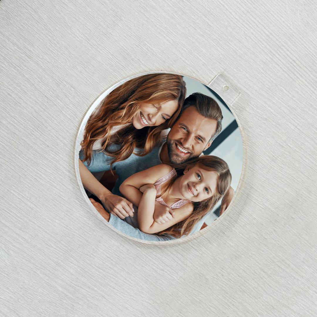 Enfeites de Natal de Acrílico