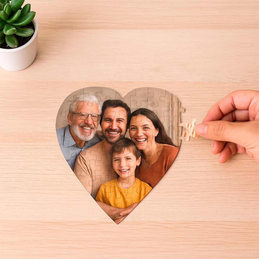 Quebra Cabeças Coração