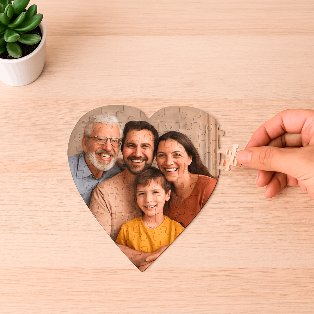 Quebra Cabeças Coração