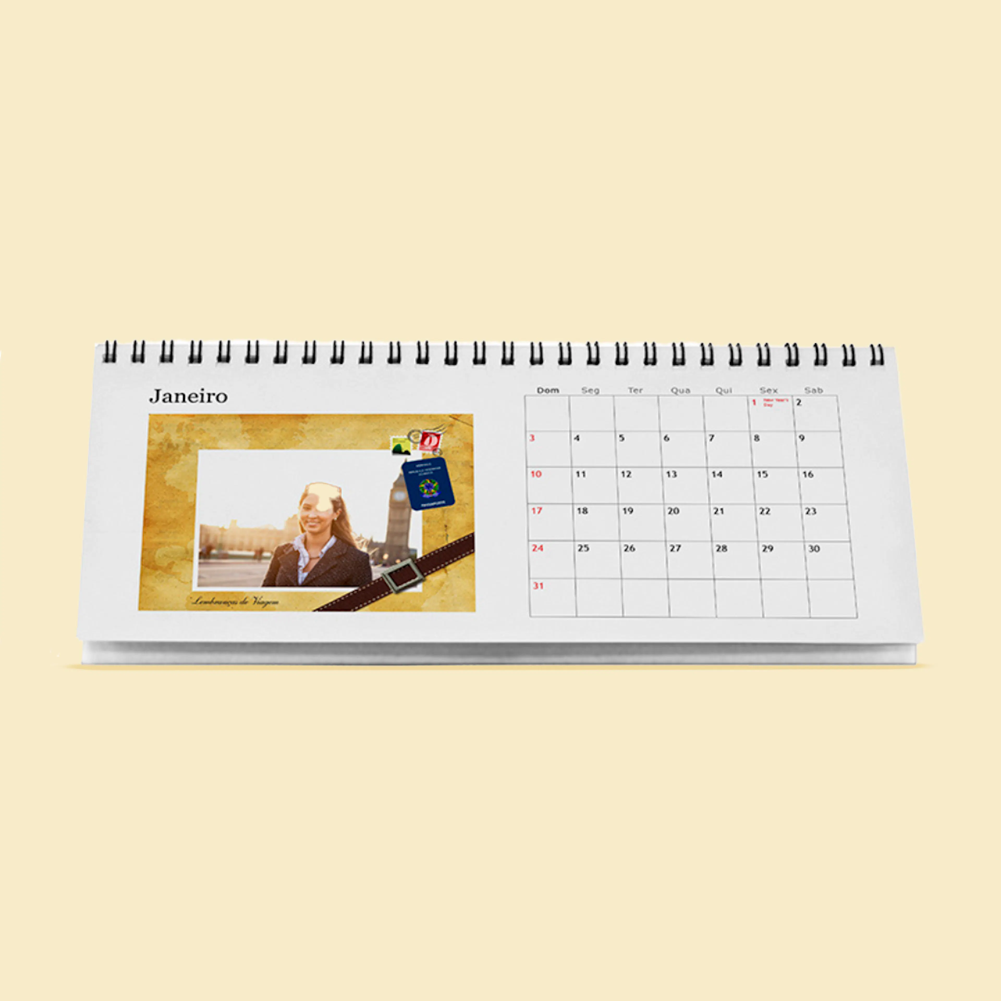 Calendário de Mesa