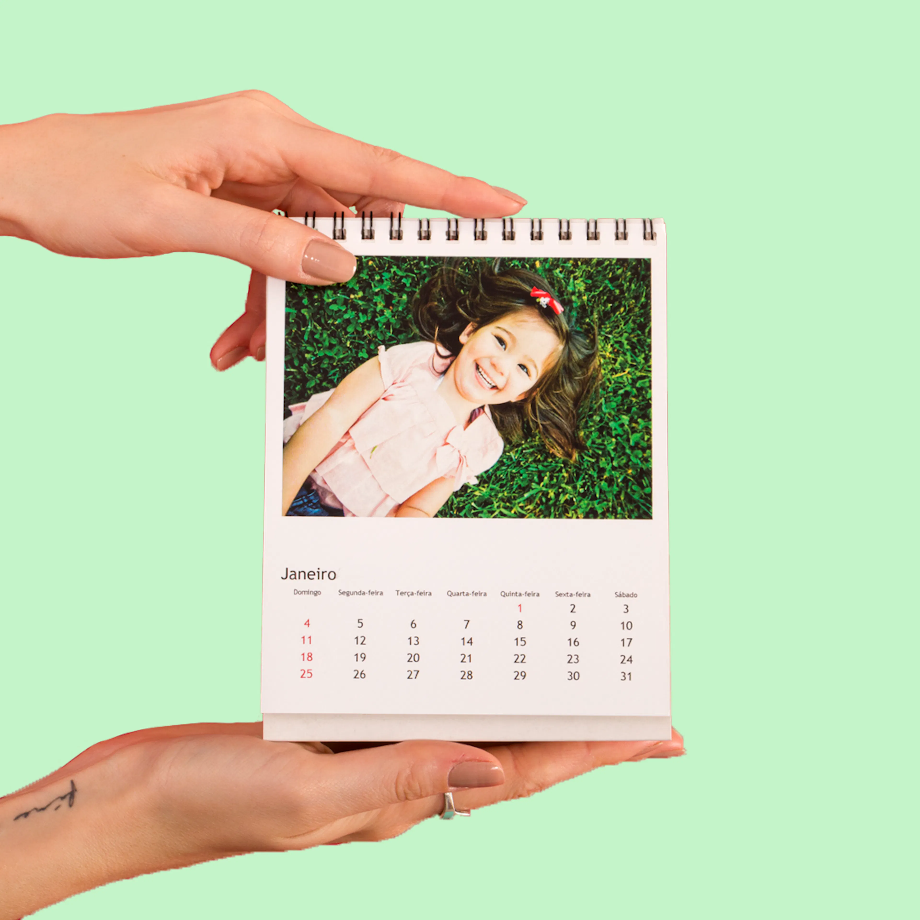 Calendário de Mesa