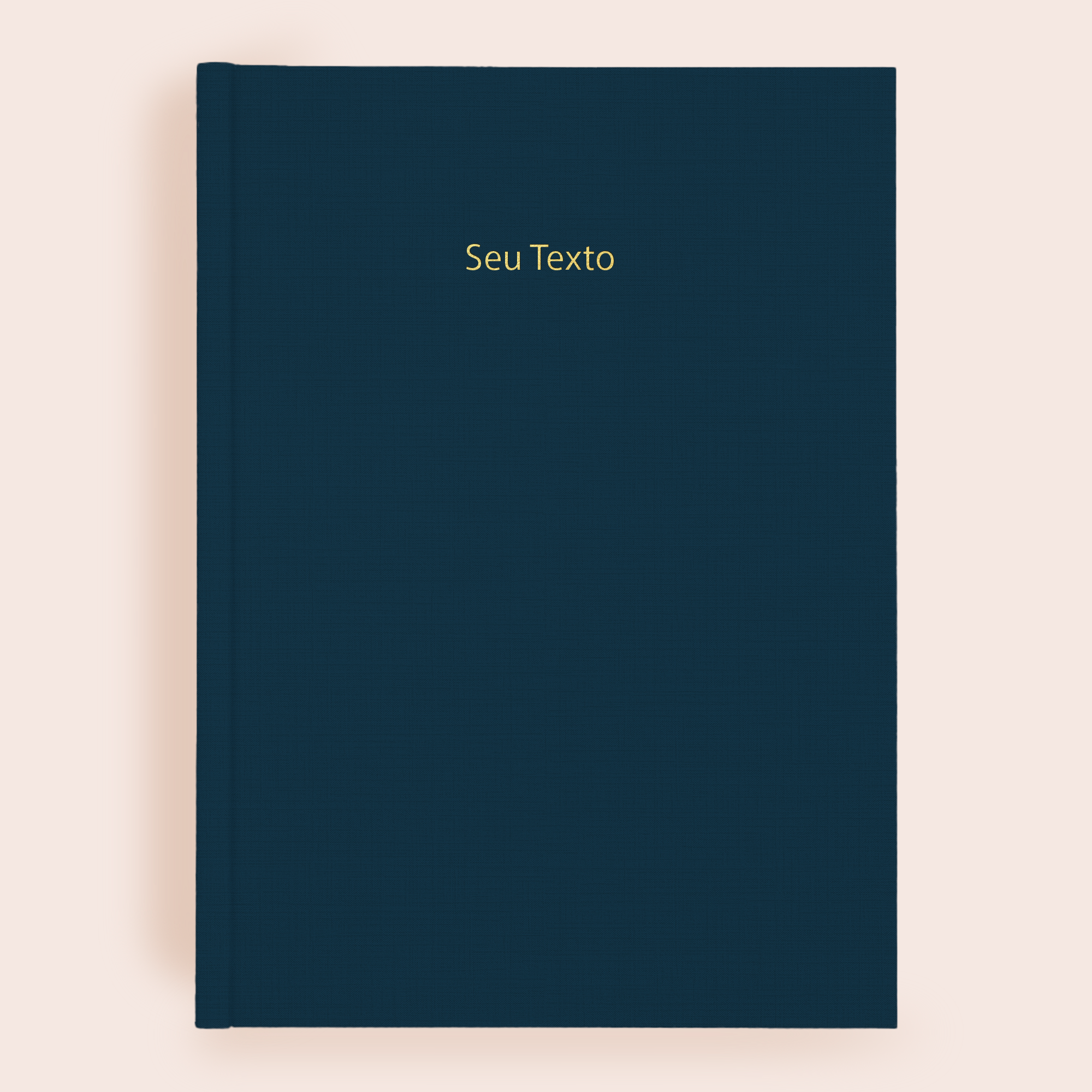 scrapbook vertical azul marinho