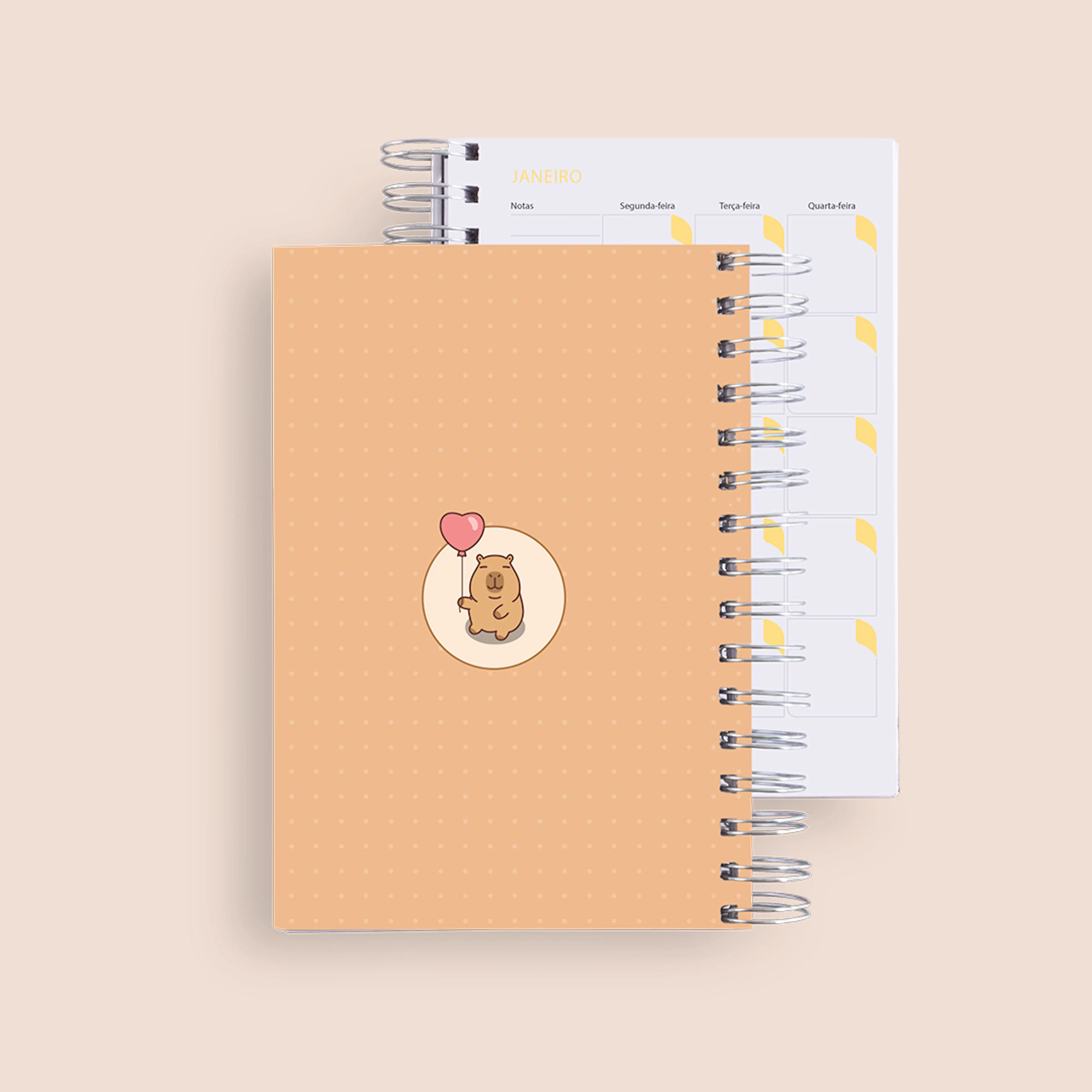 Planner 2026 Capivaras
