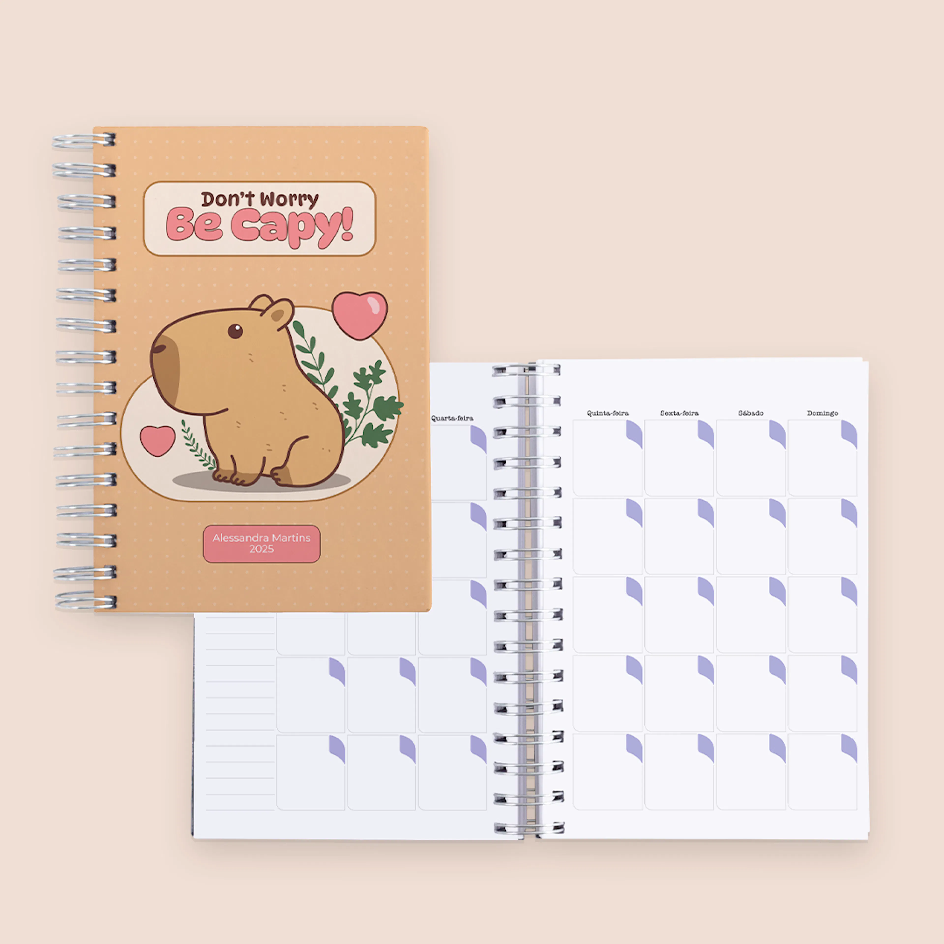 Planner 2026 Capivaras