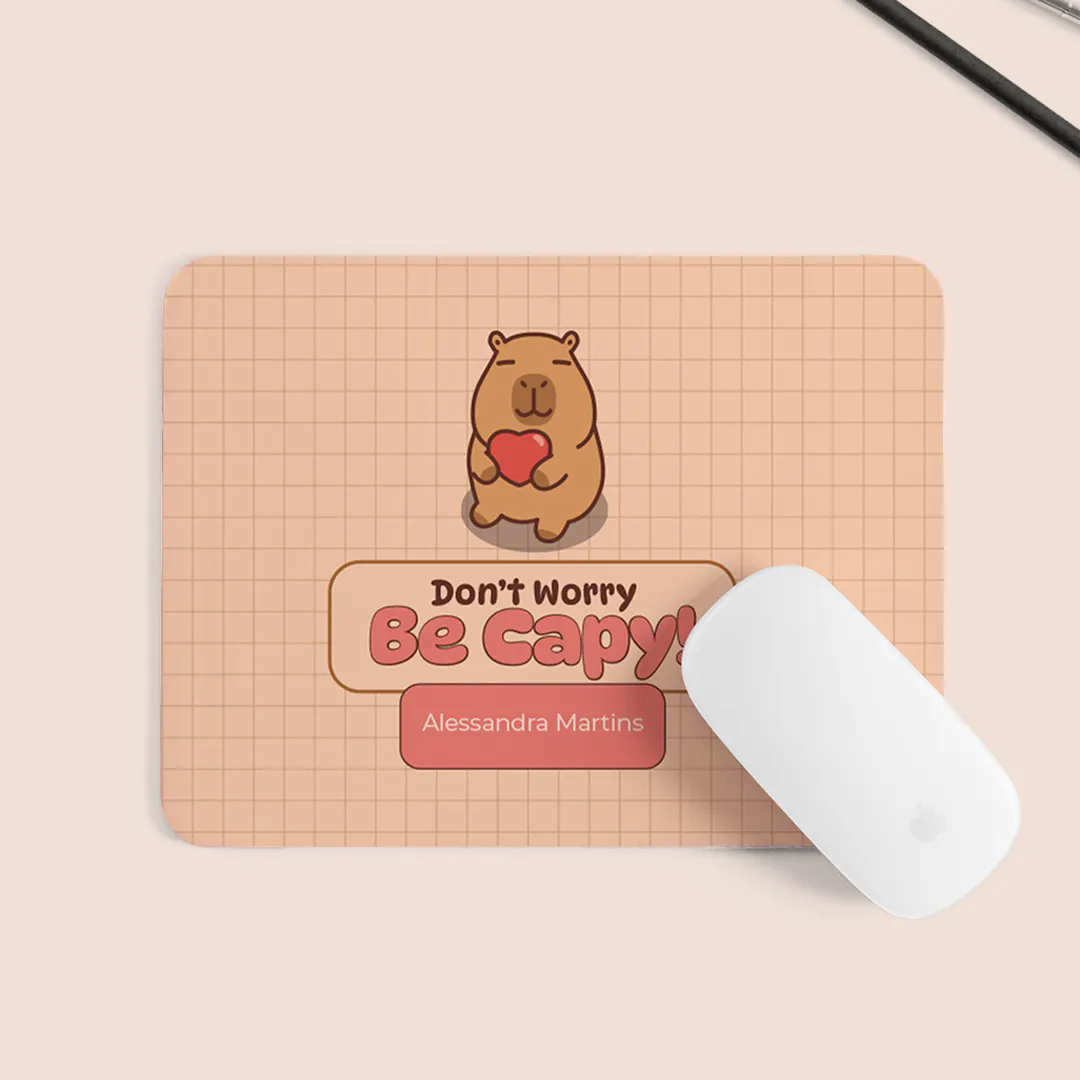 Mouse Pad - Capivaras
