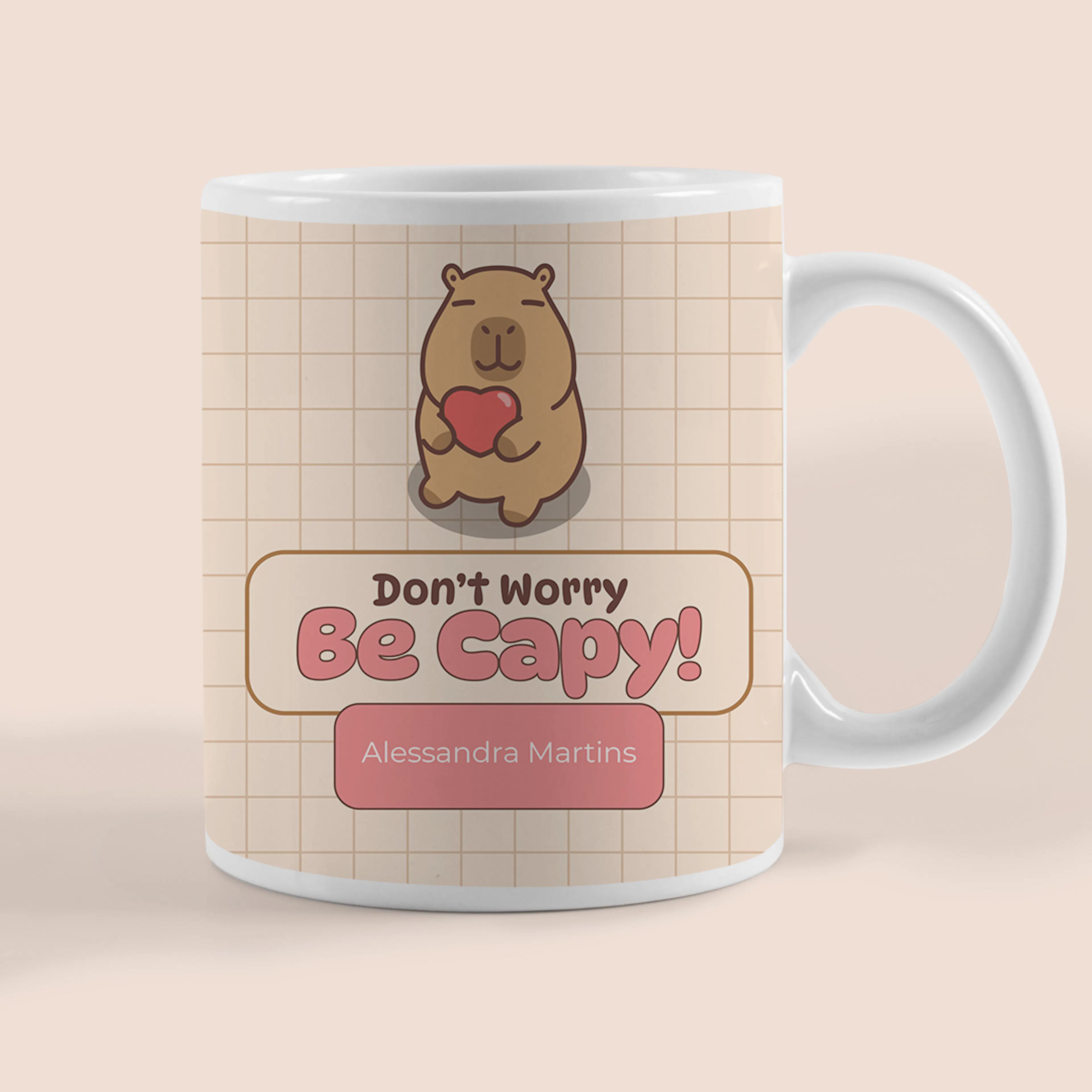 Caneca capivara lado 3