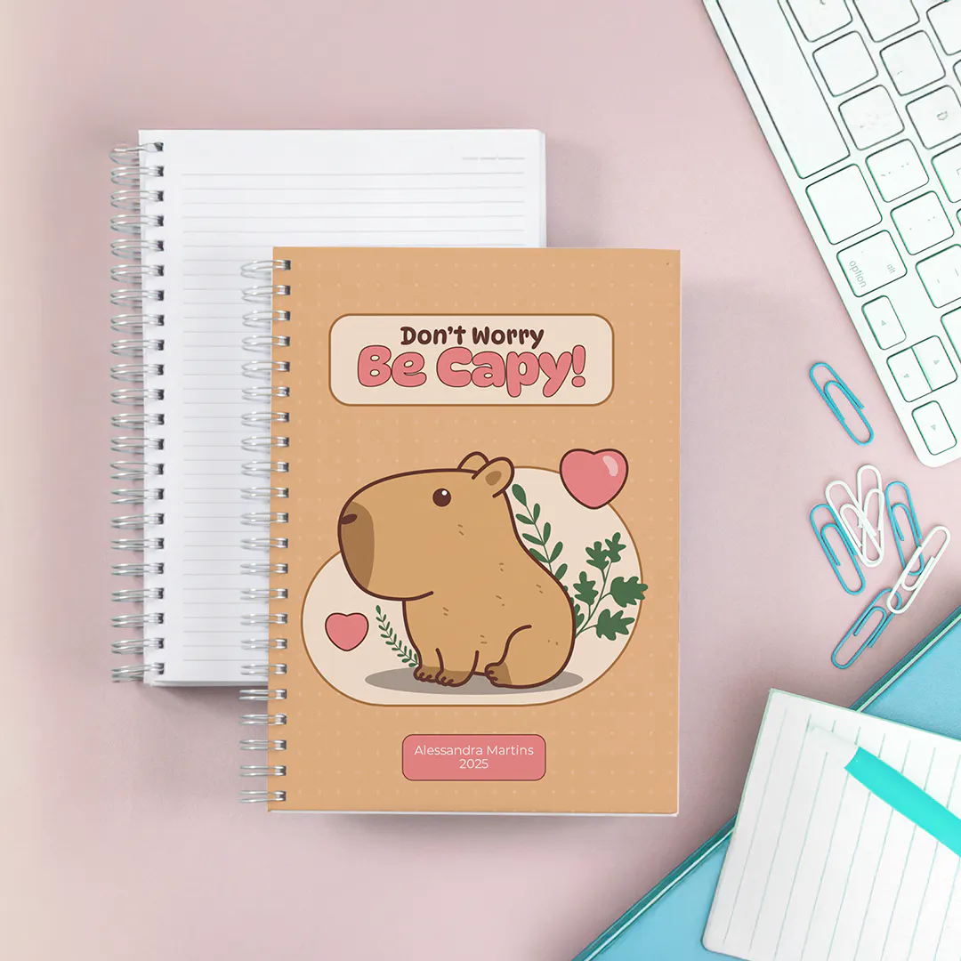 Caderno Capivaras
