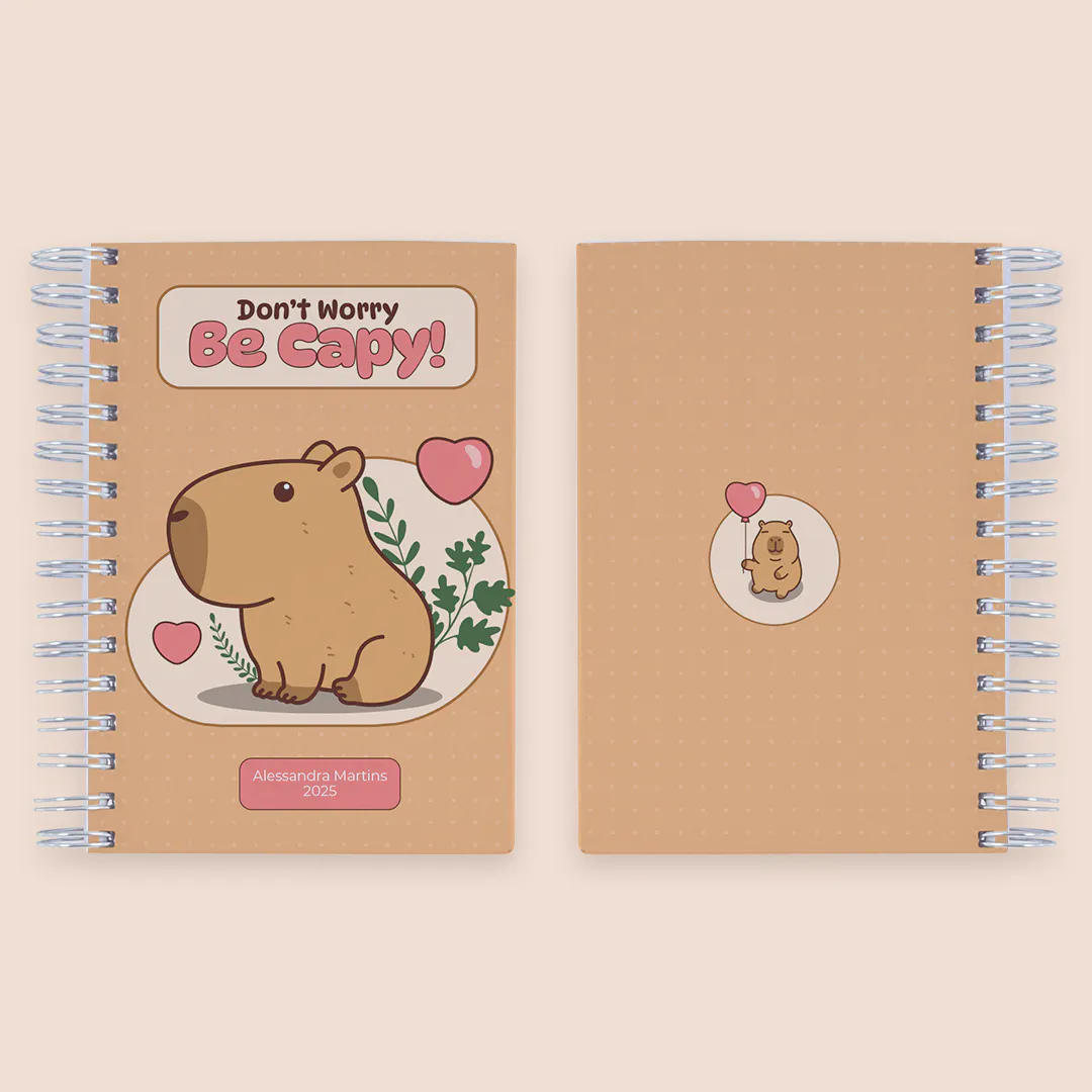 Caderno Capivaras